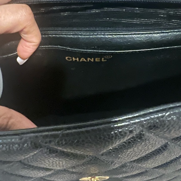 Chanel vintage jumbo maxi XL caviar bag - Picture 4 of 4
